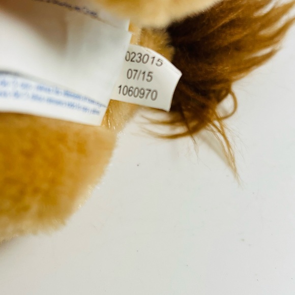 Build A Bear Buddies Lion Plush Stuffed Animal 8” 2015 Toy - Picture 7 of 8